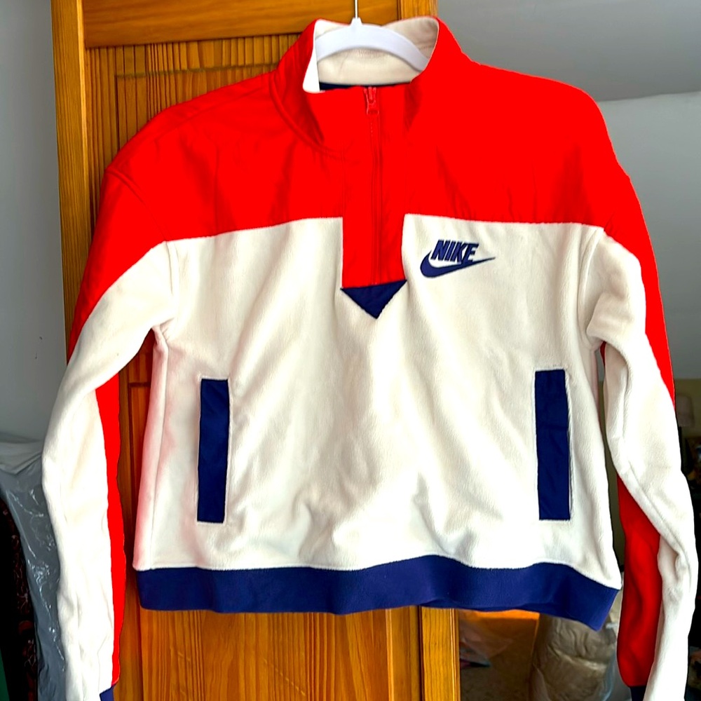 Nike women’s fleece 1/4 zip pullover